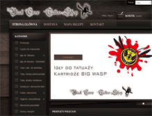 Tablet Screenshot of blackcrow.com.pl